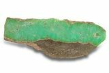 Polished Green Chrysoprase Slab - Western Australia #278168-1